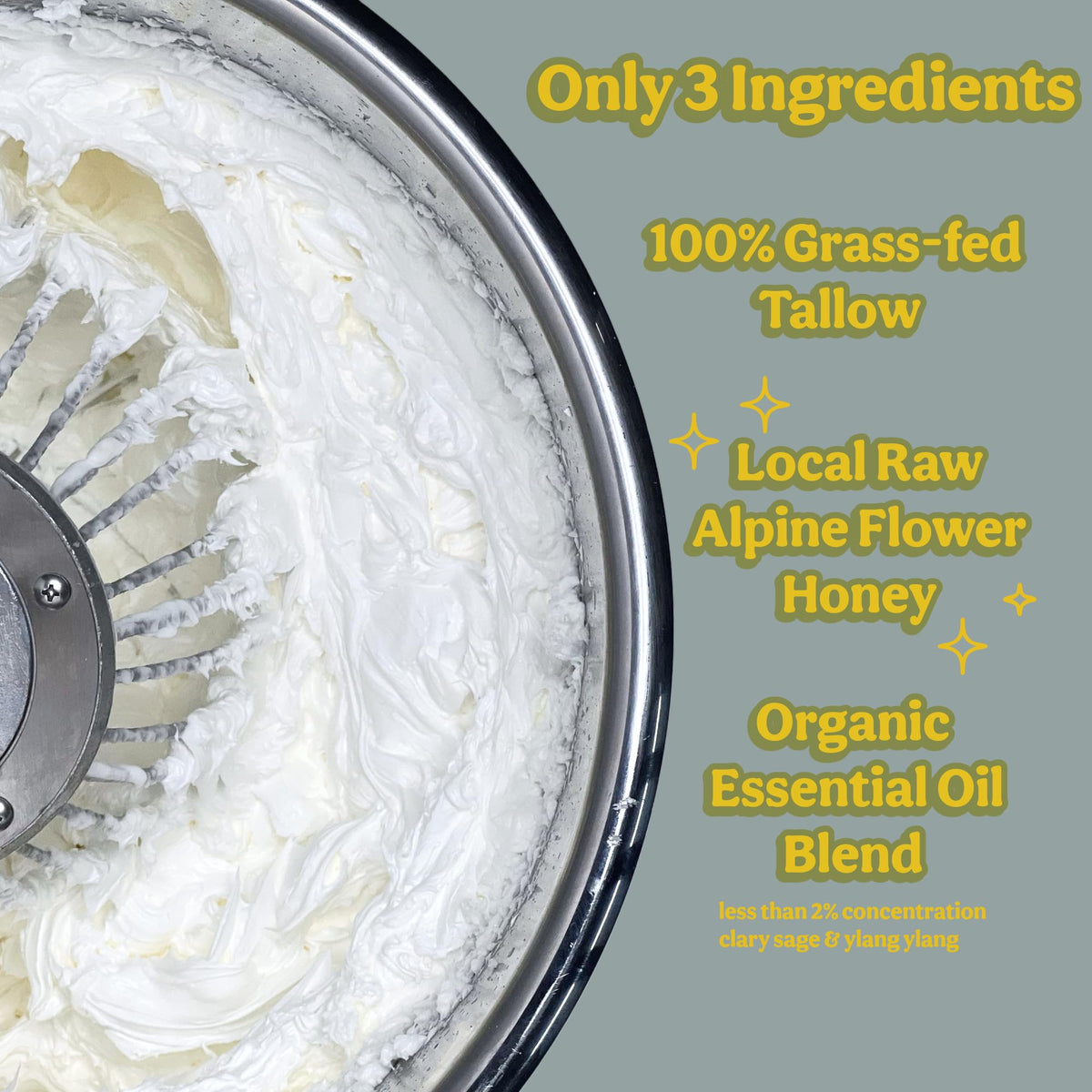 moochi Beef Tallow Whipped Balm lifestyle shot