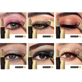 MooGlamor eyeshadow sticks arranged in a gift box