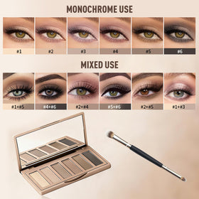 MOOMARTO palette with double-ended brush