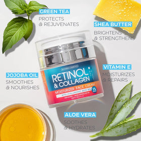 MOONRIN COSMETICS Retinol Cream on vanity table