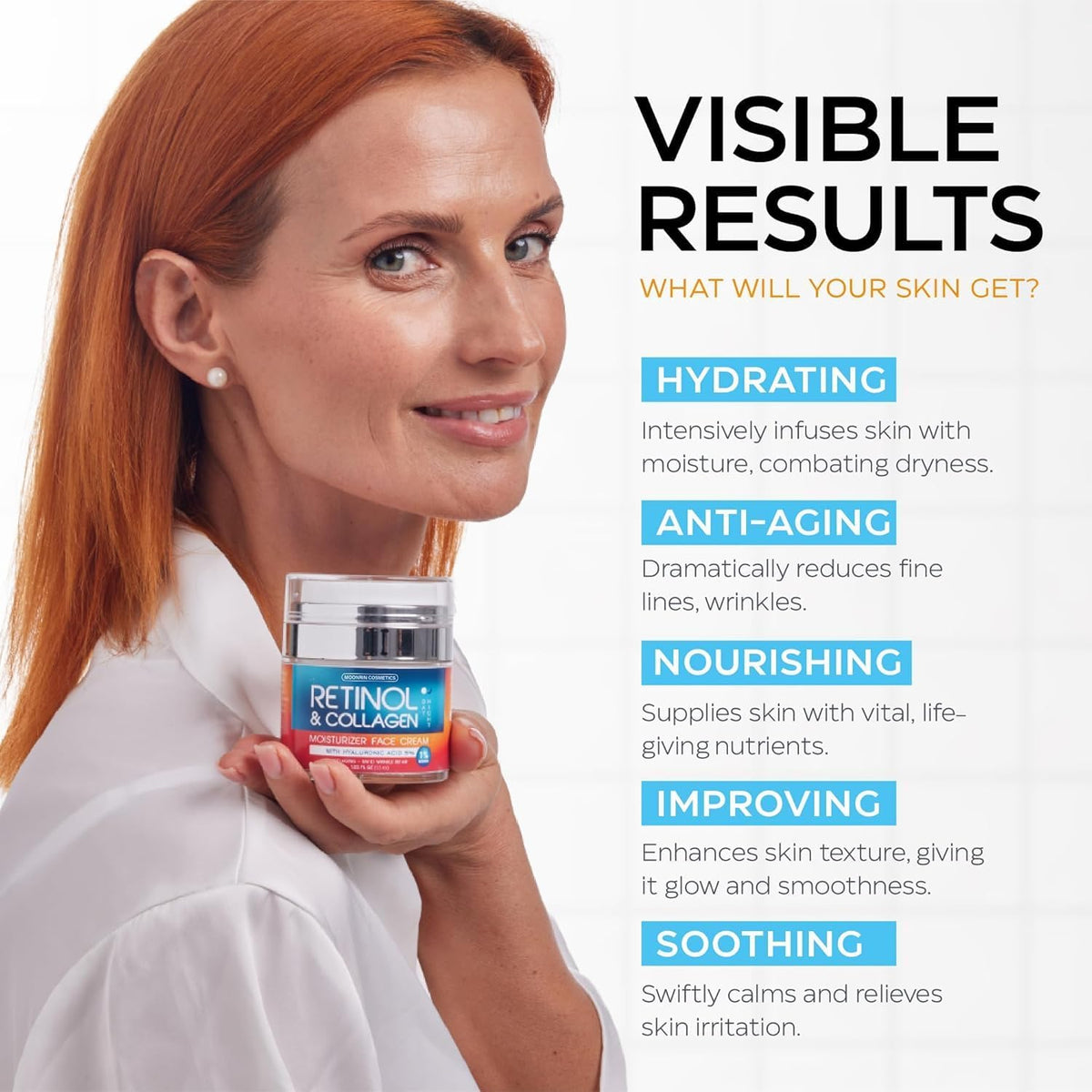 MOONRIN COSMETICS Retinol Cream texture close-up