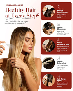 Moresoo Hair Extensions before and after application