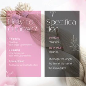 Moresoo K Tip Hair Extensions displayed in packaging