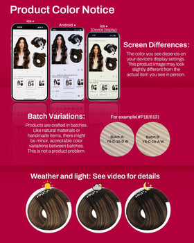 Moresoo Microlink Hair Extensions showing natural blend