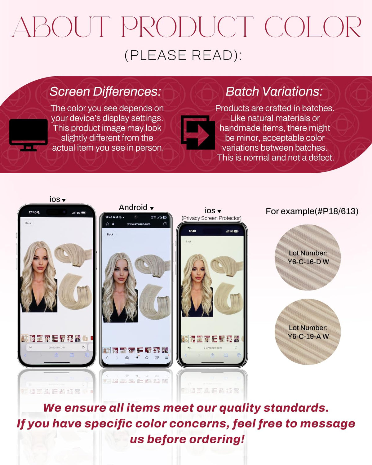 Moresoo Nano Tip Hair Extensions 24 Inch length comparison