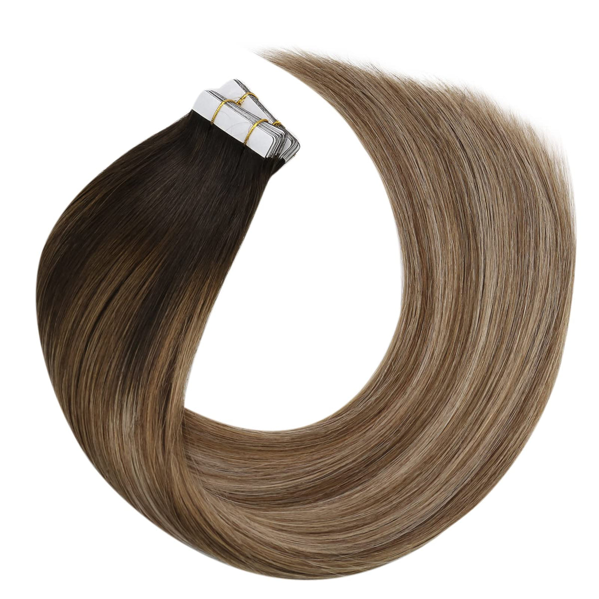 Moresoo Tape Hair Extensions easy application process