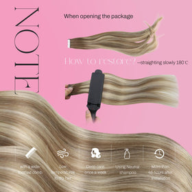 Moresoo Tape in Extensions in natural light