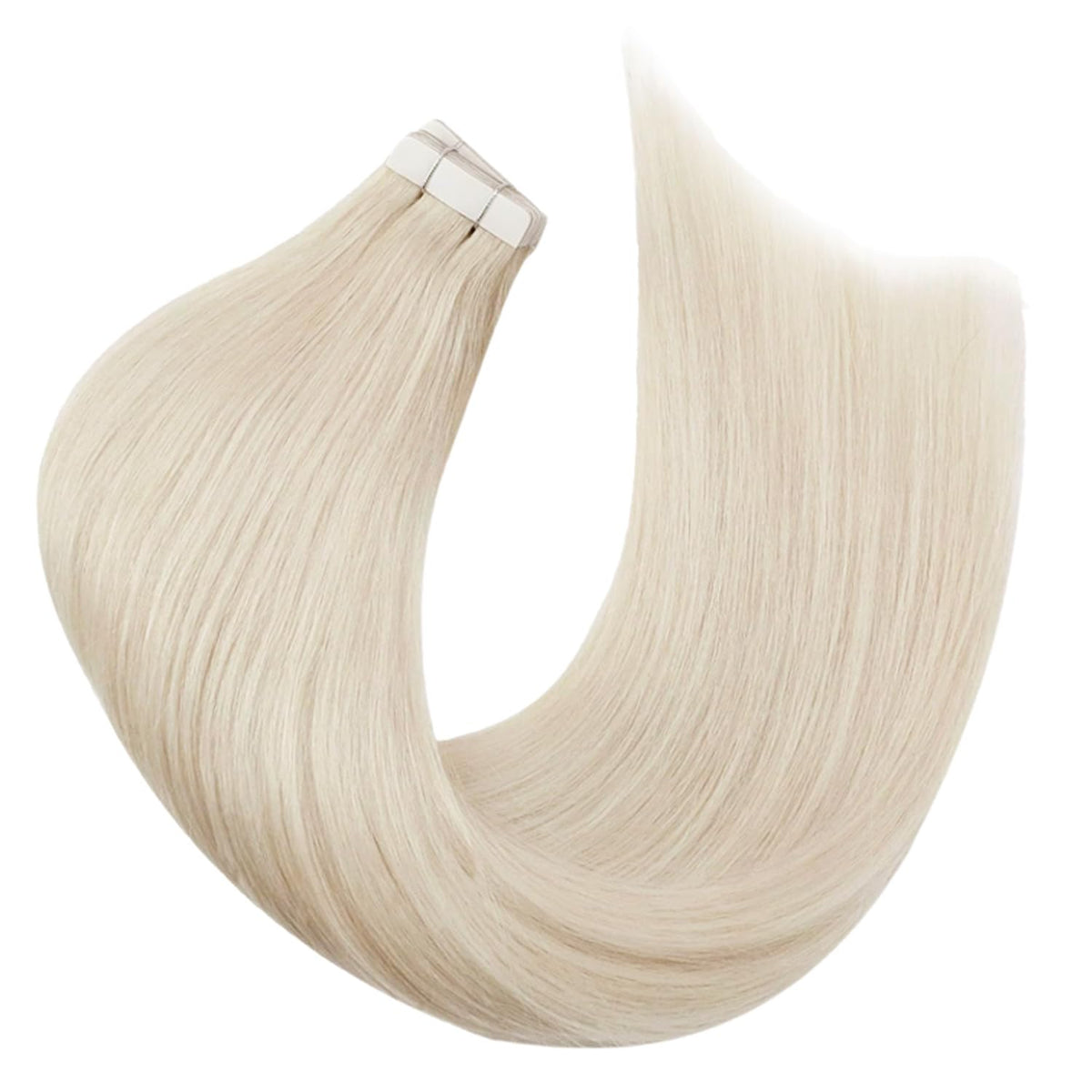 Moresoo Tape In Extensions styled in curls