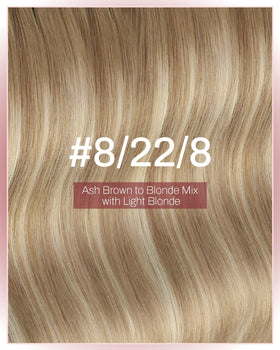 Moresoo Tape in Wefts human hair extensions in natural light