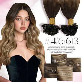 Moresoo U Tip Hair Extensions 50 strands overview