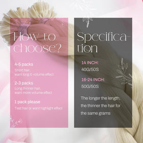 Moresoo U Tip Hair Extensions Platinum Blonde 18 inch length