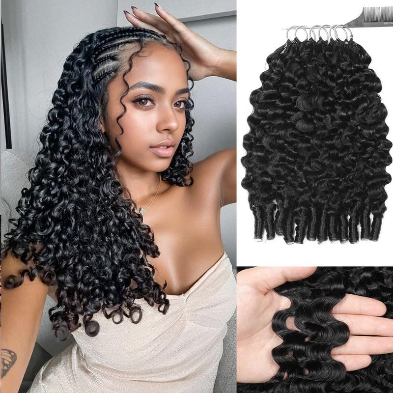 MORGENSTAR Burmese Curly Hair Extensions 231g front view