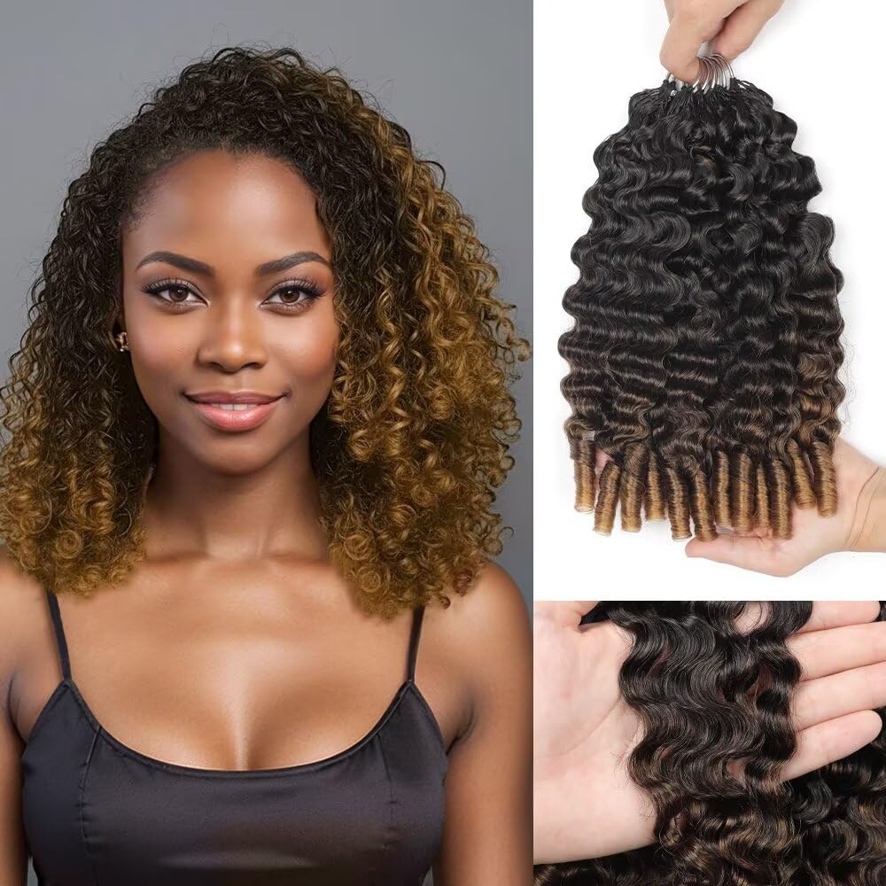 MORGENSTAR Crochet Hair Burmese Curly 24 Inch front view