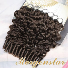 MORGENSTAR crochet hair packaging and contents