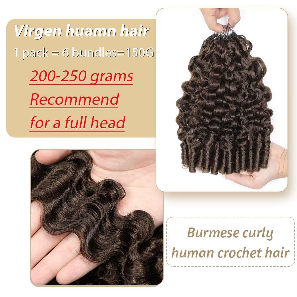MORGENSTAR crochet hair showing texture and curls
