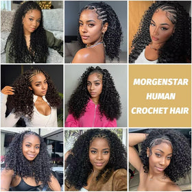 MORGENSTAR crochet hair with clear instructions