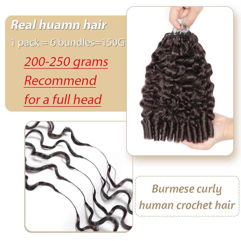 MORGENSTAR Feather Crochet Human Hair 24 Inch in natural light