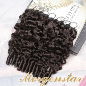MORGENSTAR Feather Crochet Human Hair 24 Inch packaging front view
