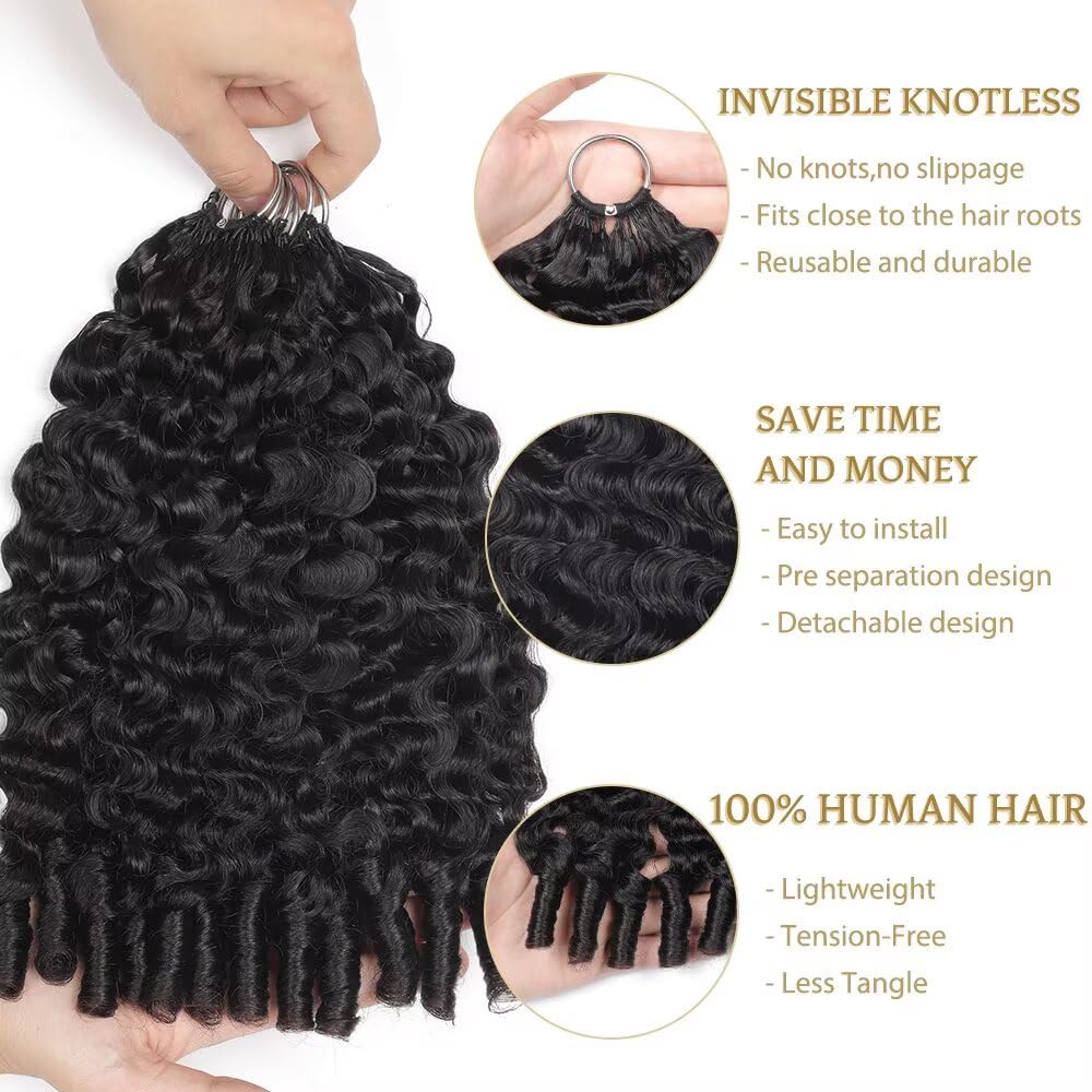 MORGENSTAR hair extensions in a braid hairstyle