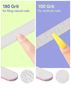 MORGLES Nail Care Kit soft nail brush and scraper