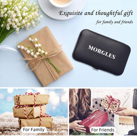 MORGLES Tweezers Set open showing all tools