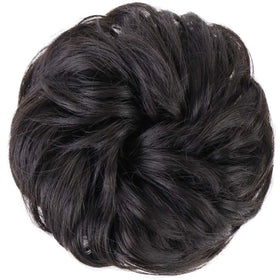 MORICA Messy Bun Hair Piece showing adjustable elastic tie