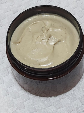 Moringa & Fenugreek Hair Mask 8 oz side view