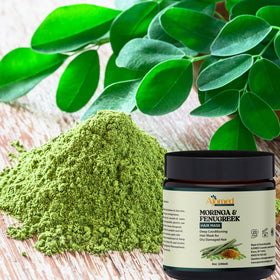 Moringa & Fenugreek Hair Mask texture close-up