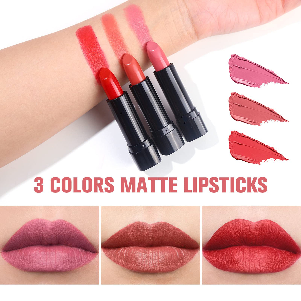 MORNECA makeup kit with liquid eyeliner and mascara