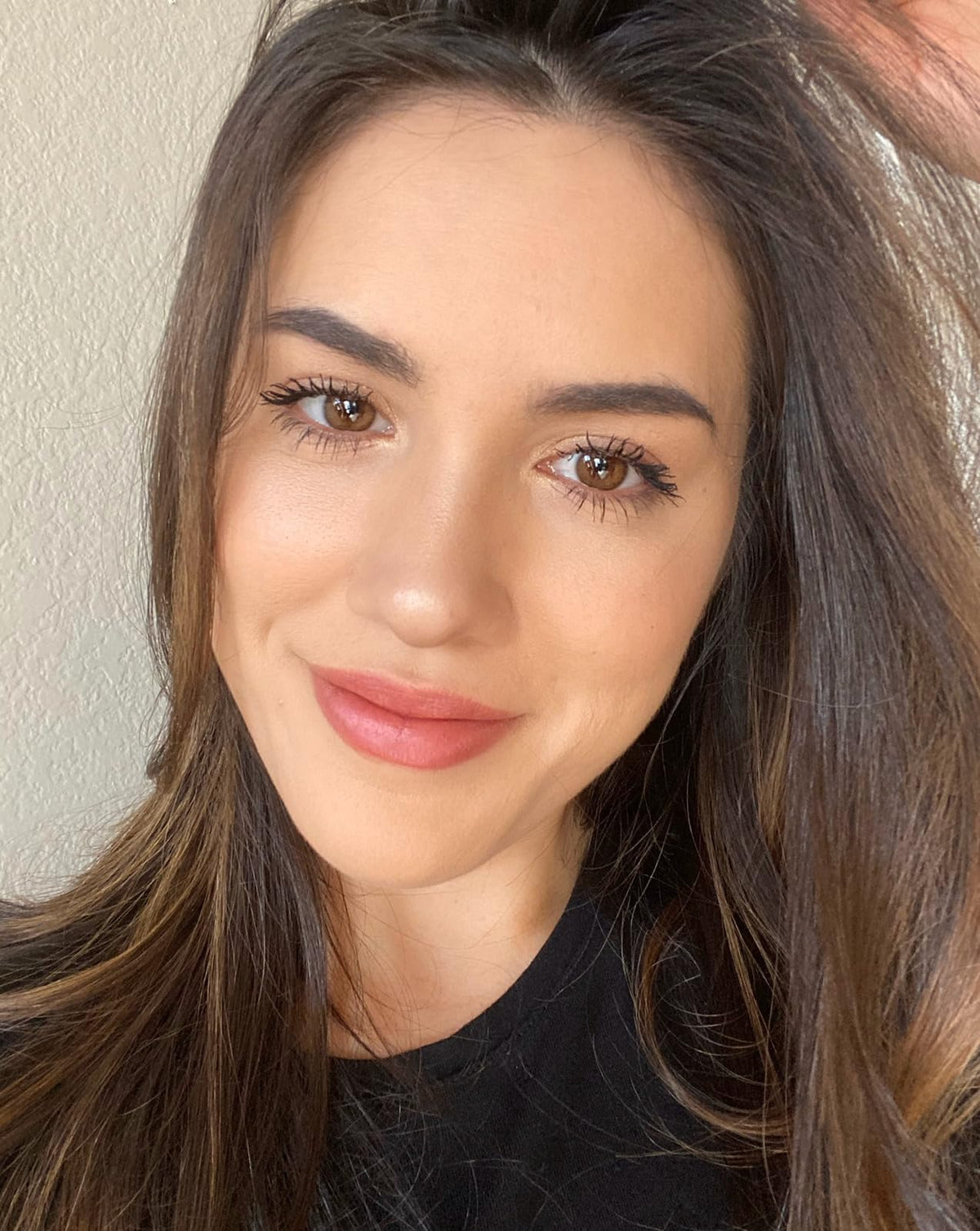 Moroccan Magic Perfect Pink Tinted Lip Balm in a beauty setup