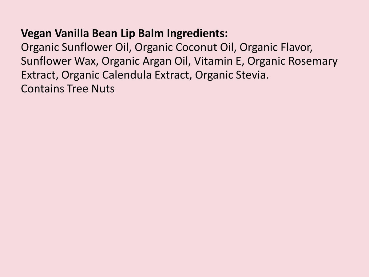Moroccan Magic Vegan Vanilla Lip Balm packaging