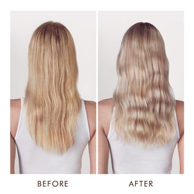 Moroccanoil Blonde Perfecting Purple Shampoo back view