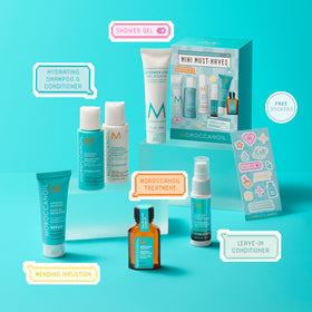 Moroccanoil bottle from the sampler set