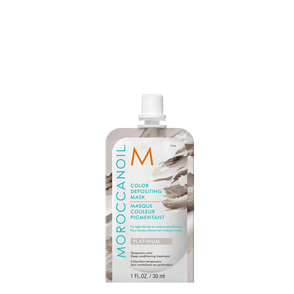 Moroccanoil Color Depositing Hair Mask Platinum front view