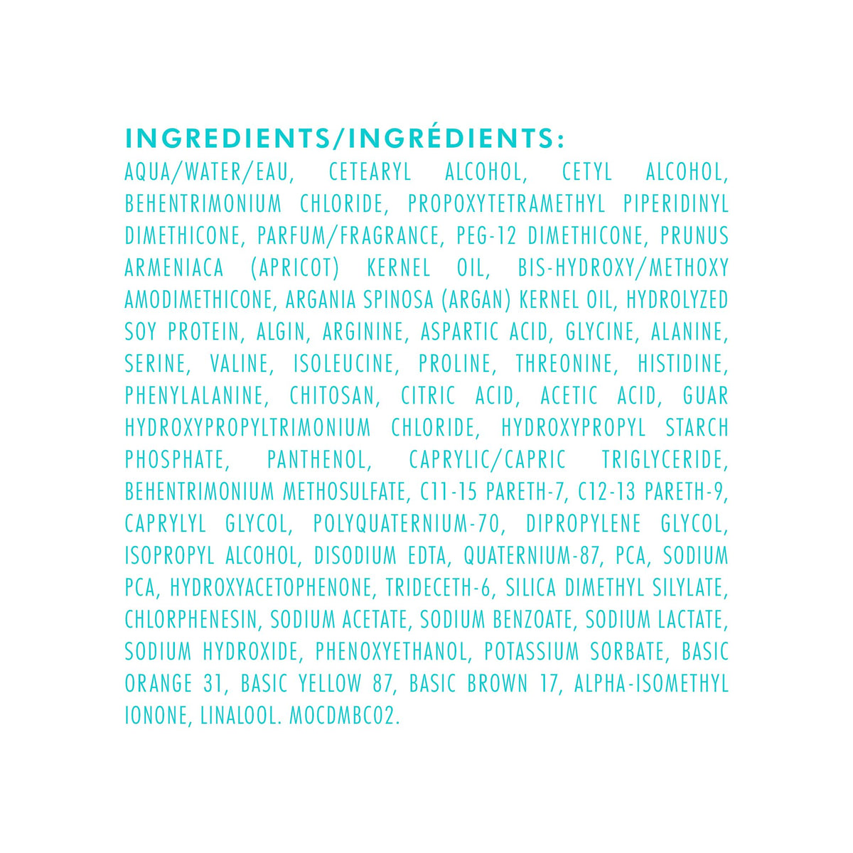 Moroccanoil Color Depositing Mask Packette Copper with product texture