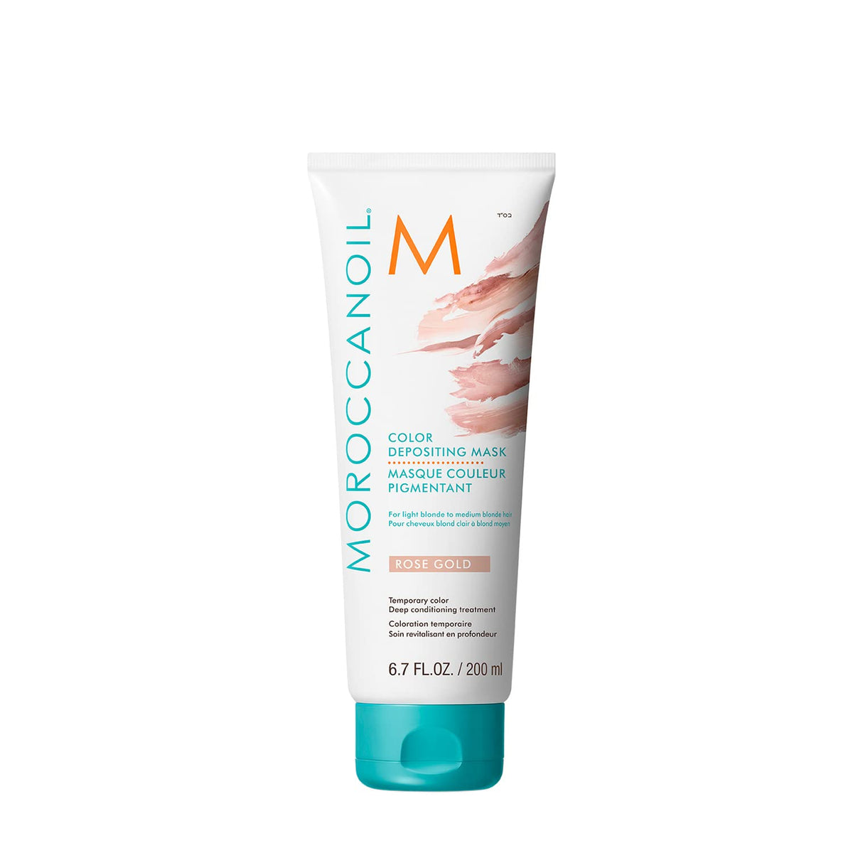 Moroccanoil Color Depositing Mask Rose Gold 6.7 oz front view