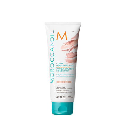 Moroccanoil Color Depositing Mask Rose Gold 6.7 oz front view