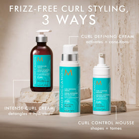 Moroccanoil Curl Control Mousse 5.1 Fl. Oz. close-up of nozzle