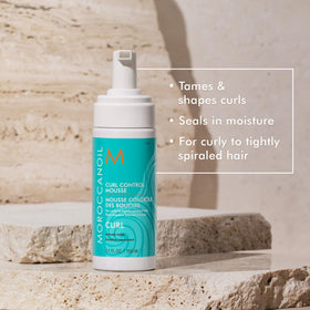 Moroccanoil Curl Control Mousse 5.1 Fl. Oz. side view
