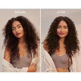 Moroccanoil Curl Defining Cream application on curly hair