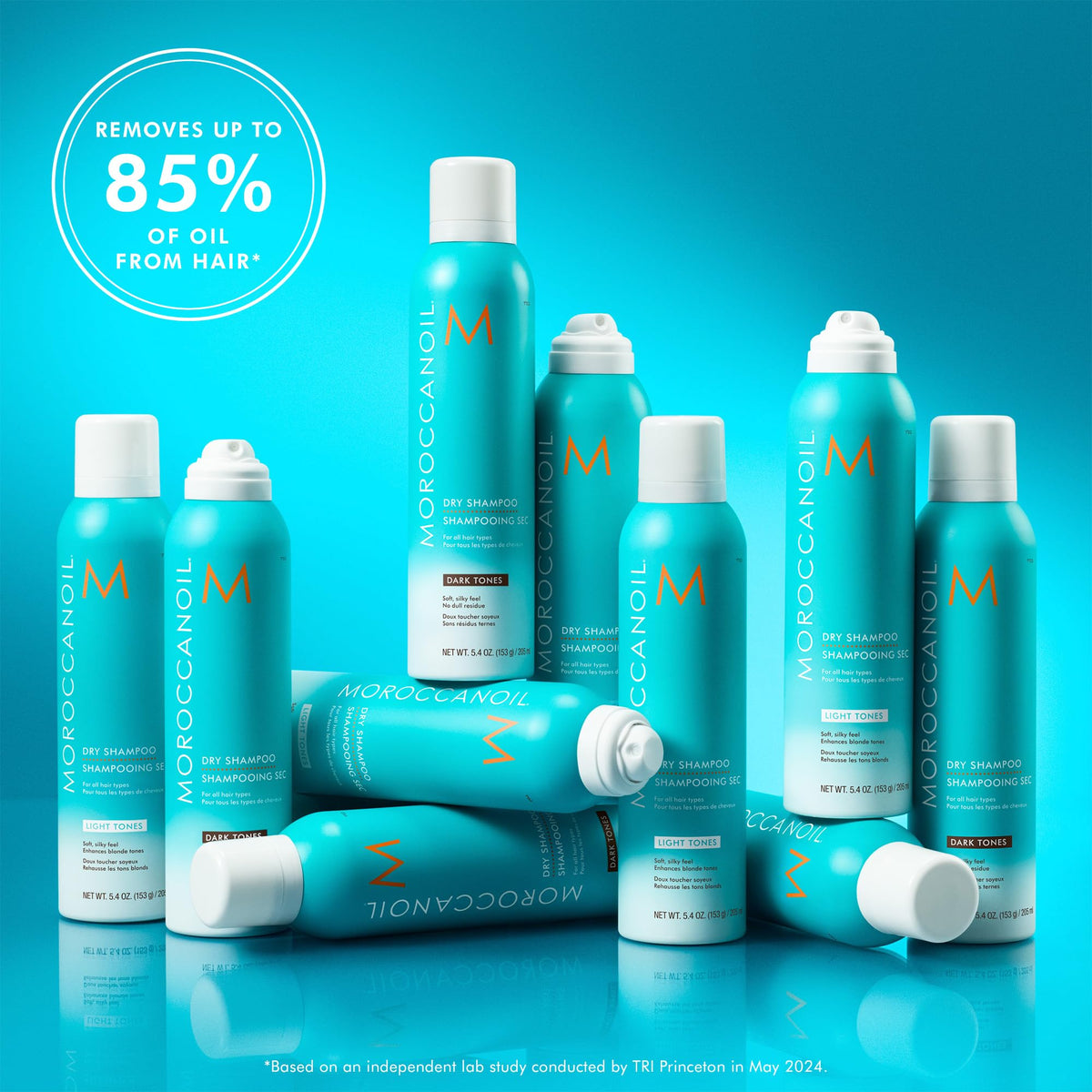 Moroccanoil Dry Shampoo Light Tones cap open