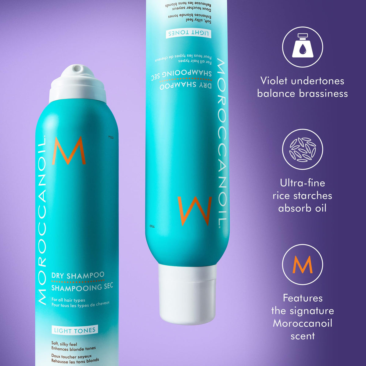 Moroccanoil Dry Shampoo Light Tones in lifestyle setting