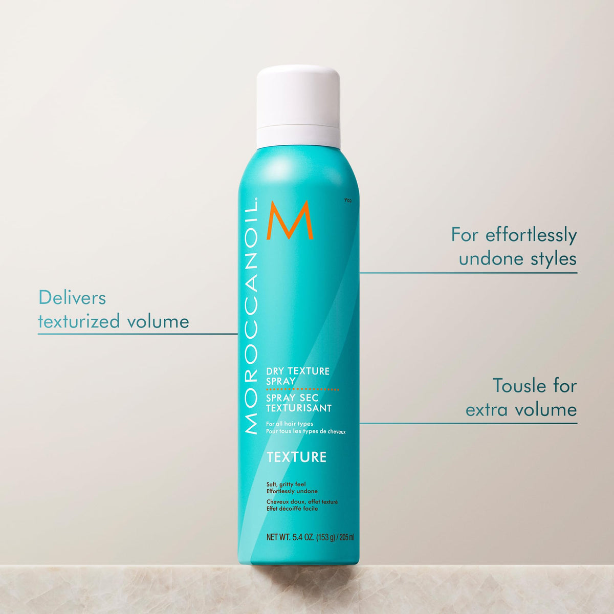 Moroccanoil Dry Texture Spray 5.4 Fl. Oz. back view