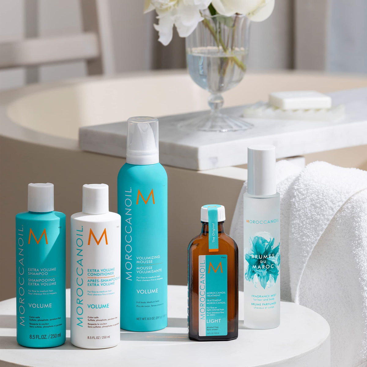 Moroccanoil Extra Volume Shampoo 16.9 Fl. Oz. packaging