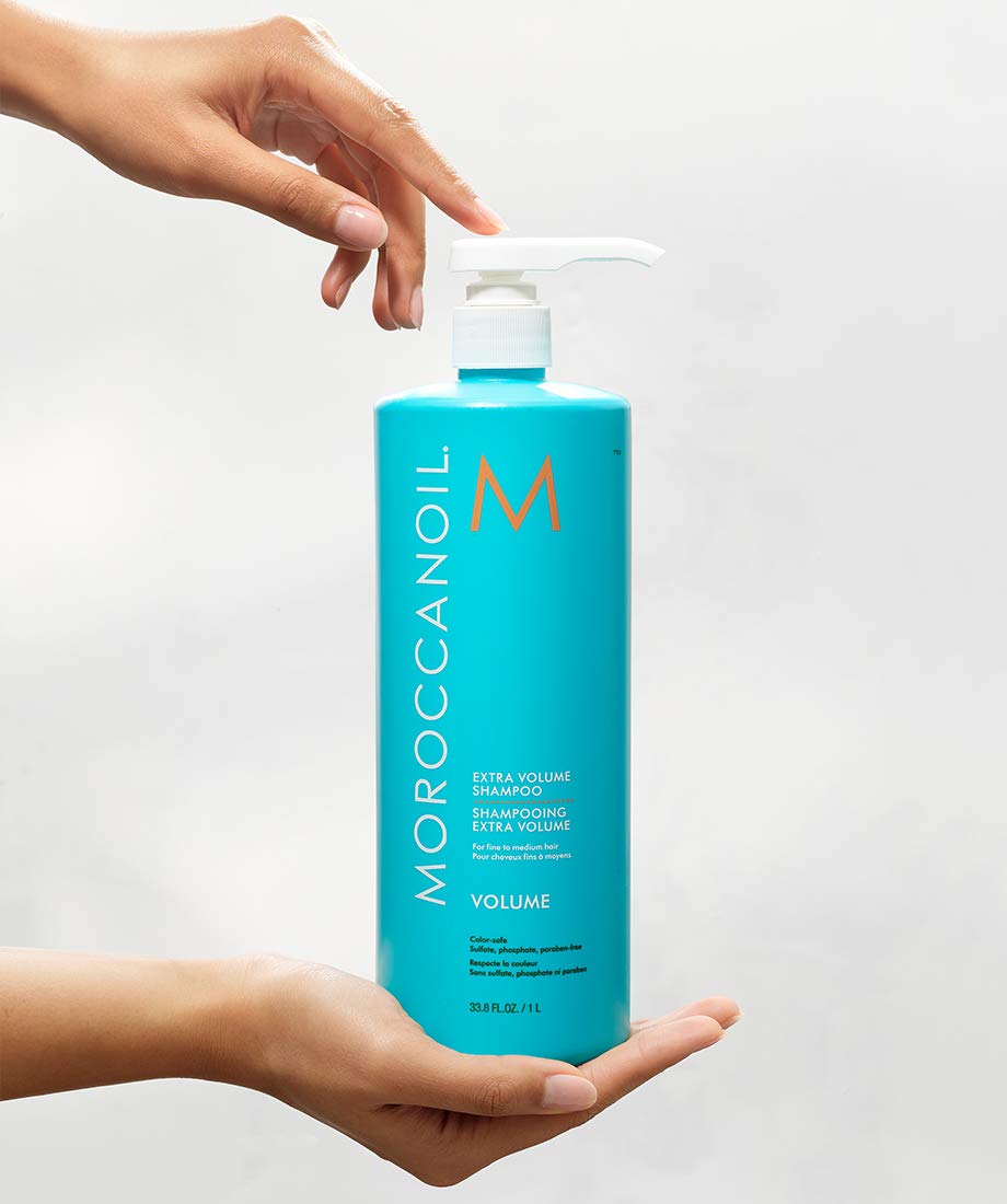 Moroccanoil Extra Volume Shampoo 33.8 Fl. Oz. side view