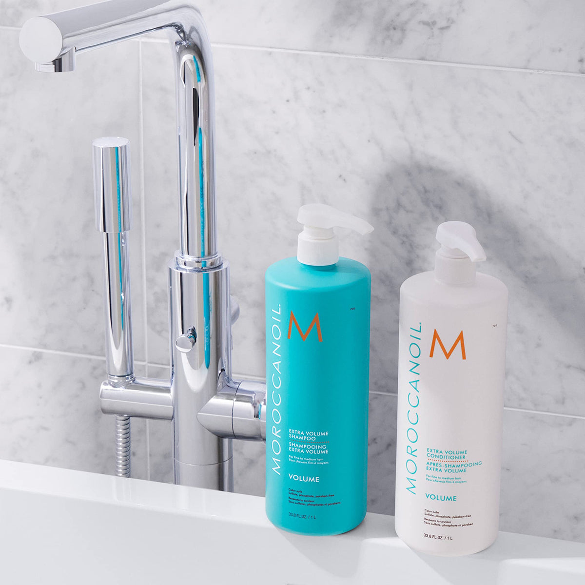 Moroccanoil Extra Volume Shampoo 33.8 Fl. Oz. with argan oil