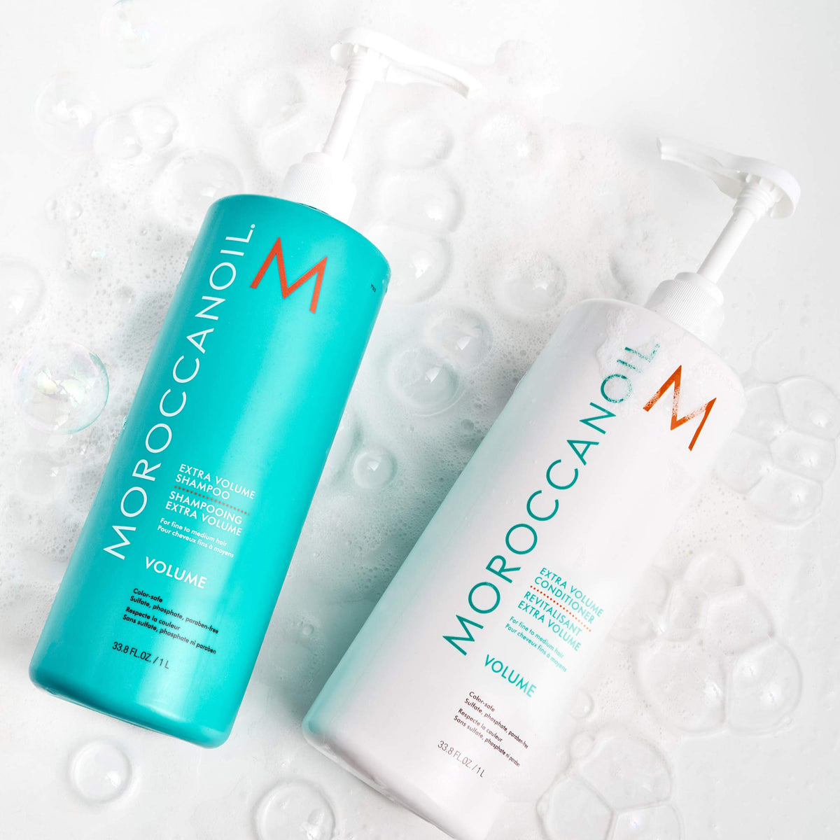 Moroccanoil Extra Volume Shampoo 33.8 Fl. Oz. with linden bud extract