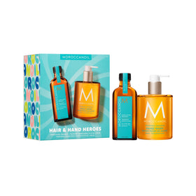 Moroccanoil Hair Oil & Hand Wash Gift Set front view