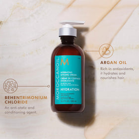 Moroccanoil Hydrating Styling Cream in a lifestyle setting