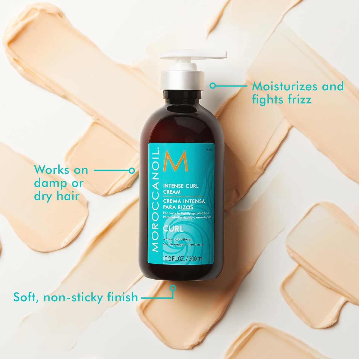 Moroccanoil Intense Curl Cream 10.2 Fl. Oz. texture close-up